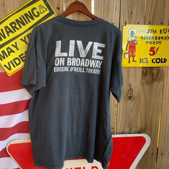 Vintage 1994 Grease John Travolta and Oliva Newton Live on Broadway T-shirt XL - Picture 2 of 6